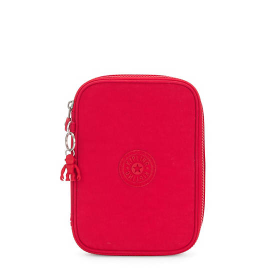 Kipling 100 Pens Klassieke Case Tassen Rood | België 1345TC